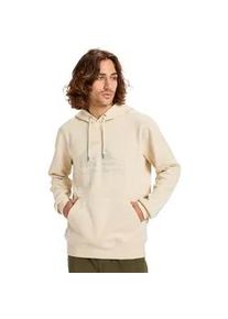 Kapuzensweatshirt Quiksilver "Comp Logo", Herren, Gr. S, bone wei&szlig;, Obermaterial: 60% Walkfrottier, 40% Microfaser;, Sweatshirts
