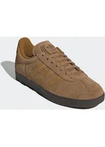 Sneaker Adidas ORIGINALS "GAZELLE", Herren, Gr. 40, braun (braun desert, bronze strata, schwarz braun), Leder, Schuhe Sneaker