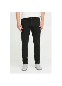 Regular-fit-Jeans Blend "BHTWISTER PP NOOS", Herren, Gr. 32, L&auml;nge 34, blau (denim schwarz), Denim/Jeans, Obermaterial: 98% Baumwolle, 2% Elasthan, Abriebeffekte, regular fit, Jeans