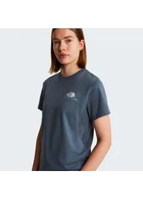 T-Shirt The North Face "W MONTE REGULAR SHORT SLEEVE TEE-GRAPHIC", Damen, Gr. XL, granite grau, Obermaterial: 100% Baumwolle, Shirts T-Shirt, sportlicher Stil, f&uuml;r Sportmode und Outdoormode, aus Baumwolle