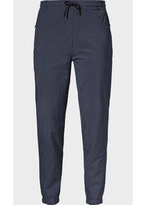 Sch&ouml;ffel Outdoorhose SCH&Ouml;FFEL "Pants Vienna L", Damen, Gr. 46, Normalgr&ouml;&szlig;en, blau (8820, blau), Oberstoff: 87% Polyester, 13% Elasthan, Hosen Outdoorhose