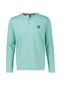 Sweatshirt Lerros "Serafino-Langarmshirt f&uuml;r Herren", Herren, Gr. 5XL, fjord blau, 100% Baumwolle, Sweatshirts Sweatshirt