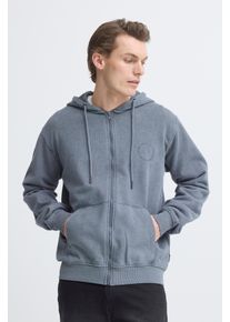 Kapuzensweatshirt Blend "BHFACTOR ZP HOOD SWEATSHIRT", Herren, Gr. L, iron gate, Sweatware, Obermaterial: 100% Baumwolle, unifarben, regular fit normal, ohne Ausschnitt, Sweatshirts Kapuzensweatshirt