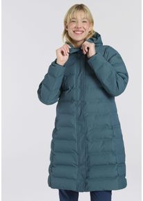 Wintermantel CMP "WOMAN COAT FIX HOOD", Damen, Gr. 48, trek gr&uuml;n, Obermaterial: 100% Polyester. Futter: 100% Polyester. Wattierung: 100% Polyester, M&auml;ntel Wintermantel, w&auml;rmend & winddicht & wasserabweisend