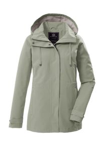 G.I.G.A. by Killtec Funktionsjacke "GS 106 WMN JCKT", Damen, Gr. 46, dunkelgr&uuml;n, Obermaterial: 100% Polyester;Futter: 100% Polyester, G.I.G.A. DX BY KILLTEC, Jacken Funktionsjacke, Winddichte, wasserabweisende Damenjacke mit verstellbarer Passform