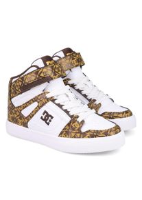 Sneaker DC Shoes "Pure High-Top Ev Sn", Jungen, Gr. 12(29), braun, wei&szlig;, Obermaterial:97.3% Synthetikmaterial, 2.7% Microfaser;, Schuhe Sneaker