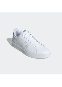 Sneaker adidas Sportswear "ADVANTAGE 2.0", Herren, Gr. 42, wei&szlig; (cloud wei&szlig;, core schwarz, collegiate gr&uuml;n), Synthetik, Schuhe Sneaker, inspiriert vom Design des adidas stan smith