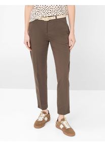 Brax Damen Chino Style MARON S DARK EBONY, dunkelbraun, Gr. 38