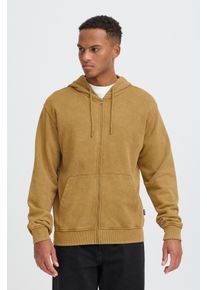 Kapuzensweatshirt Blend "BHFACTOR ZP HOOD SWEATSHIRT", Herren, Gr. M, butternut, Sweatware, Obermaterial: 100% Baumwolle, unifarben, regular fit normal, ohne Ausschnitt, Sweatshirts Kapuzensweatshirt