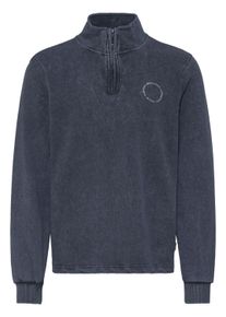 Longpullover Blend "Sweatshirt BHFactor", Herren, Gr. XL, schwarz (salute), Obermaterial: 100% Baumwolle CO., Pullover Longpullover