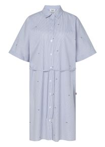JOOP! Hemdblusenkleid JOOP JEANS "Davinia", Damen, Gr. L, N-Gr, lt, pastel blau, Web, Obermaterial: 100% Baumwolle, regular fit ca. Mitte Knie, Kleider Hemdblusenkleid, Bindeg&uuml;rtel auf Taillenh&ouml;he