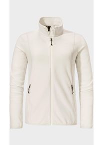 Sch&ouml;ffel Fleecejacke SCH&Ouml;FFEL "Fleece Jk Style Ash WMS", Damen, Gr. 34, 9040, natur, Oberstoff: 100% Polyester, regular fit, hoch geschlossener Ausschnitt, Jacken Fleecejacke