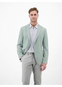 Jerseysakko Lerros "Leichter Jersey-Blazer mit bedrucktem Futter", Herren, Gr. 52, tinted grau, 82% Polyester, 11% Viskose, 7% Elasthan, Sakkos Jerseysakko, Jersey mit Stretchanteil, bedrucktes Innenfutter, 2-Knopf-Design