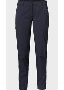 Sch&ouml;ffel Outdoorhose SCH&Ouml;FFEL "CIRC Pants Style Smue WMS", Damen, Gr. 44, Normalgr&ouml;&szlig;en, blau (8820, blau), Oberstoff: 100% Polyester, Hosen Outdoorhose
