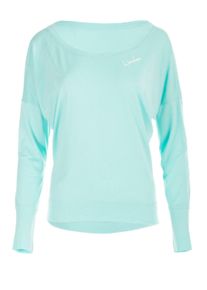 Langarmshirt WINSHAPE "MCS002", Damen, Gr. L, gr&uuml;n (mint), 50% Modal, 50% Baumwolle, U-Boot-Ausschnitt, Shirts Langarmshirt, Ultra leicht