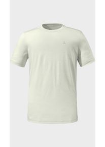 Sch&ouml;ffel Funktionsshirt SCH&Ouml;FFEL "CIRC T Shirt Tauron M", Herren, Gr. 46, grau (9180, grau), Oberstoff: 100% Polyester, Rundhals, Shirts Funktionsshirt