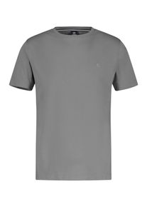 T-Shirt Lerros "Basic T-Shirt in Grossen Gr&ouml;ssen", Herren, Gr. 6XL, platinum grau, 100% Baumwolle, Rundhals, Shirts T-Shirt