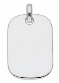 Adelia&acute;s Kettenanh&auml;nger ADELIA&acute;S "925 Silber Gravurplatte Anh&auml;nger", silber, Schmuckanh&auml;nger, Damen, Silber 925 (Sterlingsilber), Kettenanh&auml;nger