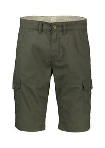 Cargobermudas Lerros "Leichte Cargo-Bermuda in Gro&szlig;en Gr&ouml;&szlig;en", Herren, Gr. 48, deep olive, 98% Baumwolle, 2% Elasthan, Hosen Cargobermudas
