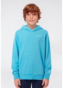 Kapuzensweatshirt Champion "ICONS CONTRAST Terry Hoodie", Jungen, Gr. XL (164/170), mlkb, Obermaterial: 73% Baumwolle, 27% Polyester, Sweatshirts Kapuzensweatshirt, f&uuml;r Kinder, sportlicher Stil, mit Kapuze