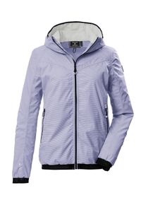 Funktionsjacke Killtec "KOS 22 WMN JCKT", Damen, Gr. 46, pflaume, Obermaterial: 100% Polyester;Futter: 100% Polyester, Jacken Funktionsjacke, Superleichte, wasserdichte Damenjacke, verstaubar, atmungsaktiv