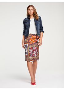 Jeansjacke Heine, Damen, Gr. 38, blau (schwarz used), 95% Baumwolle, 3% Polyester, 2% Elasthan, unifarben, Jacken Jeansjacke