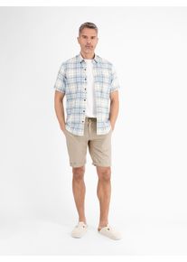 Chinoshorts Lerros "Chino-Bermuda mit Leinenanteil", Herren, Gr. 36, beige (light dune beige), 74% Baumwolle, 26% Leinen, Hosen Chinoshorts