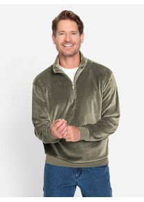 Sweatshirt Catamaran, Herren, Gr. 44/46, gr&uuml;n (khaki), 75% Baumwolle, 25% Polyester, unifarben, Sweatshirts Sweatshirt