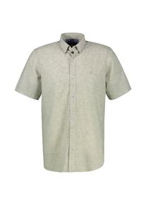 Kurzarmhemd Lerros "Herren Halbarmhemd in &Uuml;bergr&ouml;&szlig;en", Herren, Gr. 3XL, extraweit, tinted grau, 60% Polyester, 40% Baumwolle, Hemden Kurzarmhemd