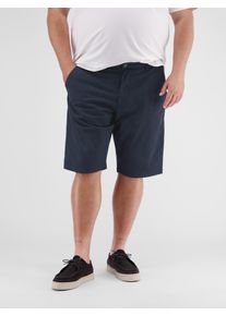 Bermudas Lerros "Herren Chino-Bermuda in &Uuml;bergr&ouml;&szlig;en", Herren, Gr. 46, blau (classic navy), 98% Baumwolle, 2% Elasthan, Hosen Bermudas