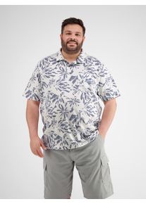 Poloshirt Lerros "Poloshirt mit Stretchanteil in &Uuml;bergr&ouml;&szlig;en", Herren, Gr. 6XL, wei&szlig; (broken wei&szlig;), 95% Baumwolle, 5% Elasthan, Rundhals, Shirts Poloshirt