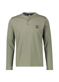 Sweatshirt Lerros "Serafino-Langarmshirt f&uuml;r Herren", Herren, Gr. 3XL, gr&uuml;n (nordic olive), 100% Baumwolle, Sweatshirts Sweatshirt