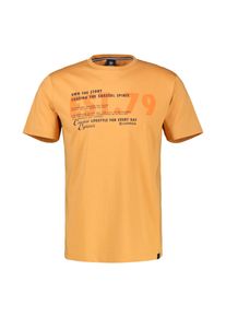 T-Shirt Lerros "T-Shirt mit Brustprint, Grosse Gr&ouml;ssen", Herren, Gr. 5XL, dull peach, 100% Baumwolle, Rundhals, Shirts T-Shirt