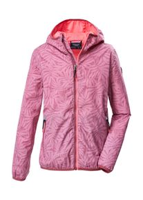 Funktionsjacke Killtec "KOS 163 GRLS JCKT", Kinder, Gr. 152, pink, Obermaterial: 100% Polyester;Futter: 100% Polyester, Jacken Funktionsjacke, Leichte, wasserdichte M&auml;dchenjacke mit reflektierenden Elementen
