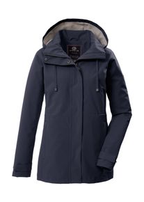 G.I.G.A. by Killtec Funktionsjacke "GS 106 WMN JCKT", Damen, Gr. 46, navy, Obermaterial: 100% Polyester;Futter: 100% Polyester, G.I.G.A. DX BY KILLTEC, Jacken Funktionsjacke, Winddichte, wasserabweisende Damenjacke mit verstellbarer Passform