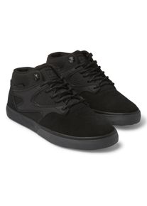 Outdoorschuh DC Shoes "Kalis Vulc Mid Wnt", Herren, Gr. 8,5(41), schwarz (schwarz, schwarz), Obermaterial:46% Leder, 36.2% Synthetikmaterial, 17.8% Microfaser;, Schuhe Outdoorschuh