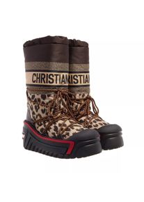 Christian Dior Stiefel & Boots - Dioralps Highboots Afterski - Gr. 39_40 - in Braun - f&uuml;r Damen