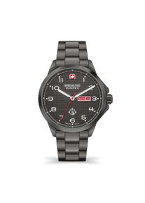 SWISS MILITARY HANOWA Uhren - Quarzuhr Puma - Gr. unisize - in Schwarz - f&uuml;r Damen