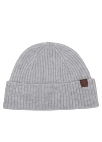 eleventy Caps & M&uuml;tzen - Ribbed Knit Hat With Folded Cuff - Gr. ONE SIZE - in Grau - f&uuml;r Damen