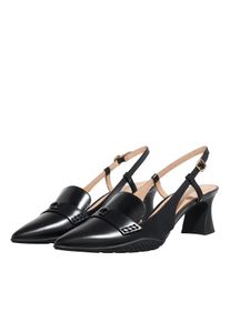 Coach Pumps & High Heels - Nikola Leather Hybrid Slingback - Gr. 36,5 (EU) - in Schwarz - f&uuml;r Damen