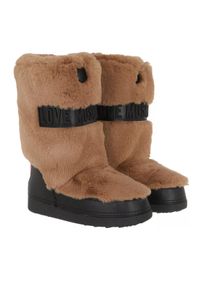 Love Moschino Stiefel & Boots - St Ttod Skiboot20 Soft Pl - Gr. 40 (EU) - in Braun - f&uuml;r Damen