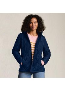 LANDS' END Isolierte Steppjacke FeatherFree, Damen,  Blau, Polyester, by Lands' End
