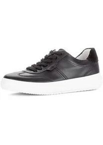 Sneaker Gabor "Sneaker low", Damen, Gr. 37,5, schwarz, Schuhe Sneaker