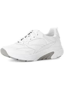 Sneaker Gabor "Sneaker low", Damen, Gr. 38,5, wei&szlig;, Schuhe Sneaker