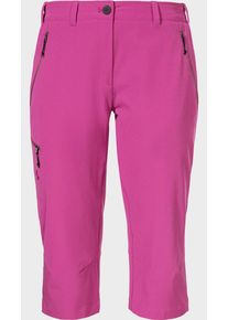 Sch&ouml;ffel 3/4-Hose SCH&Ouml;FFEL "Pants Style Chavuma WMN", Damen, Gr. 46, Normalgr&ouml;&szlig;en, 3305, pink, Oberstoff: 91% Polyester, 9% Elasthan, Hosen 3/4-Hose