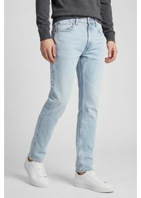 Slim-fit-Jeans Calvin Klein Jeans "SLIM TAPER", Damen, Gr. 40, L&auml;nge 34, marbled beacon, Denim/Jeans, Obermaterial: 98% Baumwolle, 2% Elasthan, gerade, unten schmal lang, Jeans Slim-fit-Jeans, mit Markenlabel