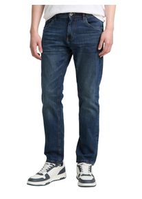 Regular-fit-Jeans Tom Tailor "JOSH", Damen, Gr. 32, L&auml;nge 34, blau (mid stone wash denim34), Denim/Jeans, Obermaterial: 98% Baumwolle, 2% Elasthan, unifarben, regular fit kn&ouml;chellang, Jeans Regular-fit-Jeans, im Five-Pocket Style, Topseller