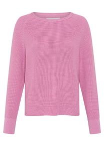 Marc O'Polo Strickpullover MARC O'POLO, Damen, Gr. XS, mellow rose, Strick, Obermaterial: 100% Baumwolle, Rundhals, B&uuml;ndchen, Pullover Strickpullover