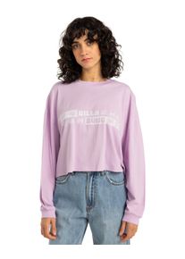 Langarmshirt Billabong "Easy Days", Damen, Gr. L, peaceful lila, Obermaterial: 100% Walkfrottier;, Shirts Langarmshirt