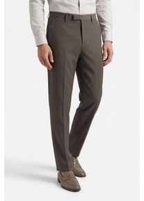 Anzughose Cinque "CIMONOPOLI-H", Herren, Gr. 110, N + S Gr, braun, Web, Obermaterial: 53% Polyester, 43% Schurwolle, 4% Elasthan, unifarben, schmal lang, Hosen Anzughose, mit Paspeltaschen hinten